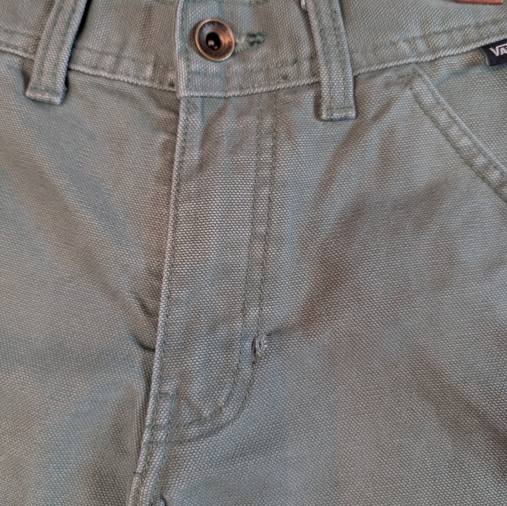 19.Vans‎ Men's Green Pants - Picture 4 of 7